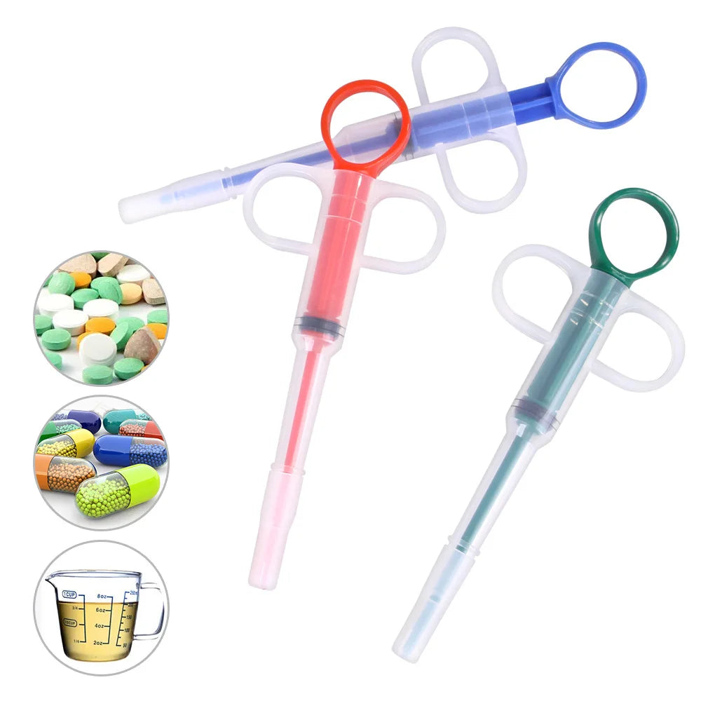 Professional Pet Medication Syringe - Pill Dispenser & Liquid Feeder for Dogs & Cats | Petziverse