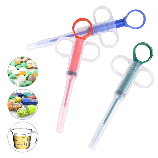 Professional Pet Medication Syringe - Pill Dispenser & Liquid Feeder for Dogs & Cats | Petziverse