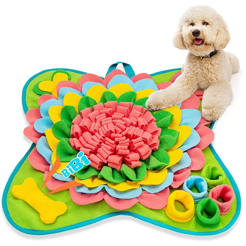 🐕 Premium Dog Snuffle Mat - Interactive Feeding Puzzle by Petziverse