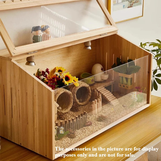 Small Pet Habitat for Hamsters, Mice, Reptiles &  Hedgehogs