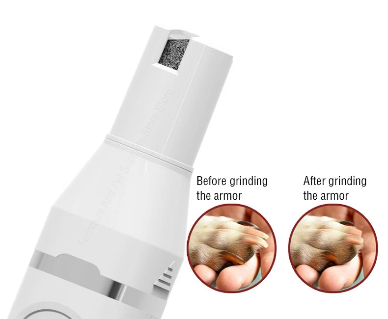 Professional Dog Hair Clippers - USB Rechargeable Silent Pet Grooming Trimmer