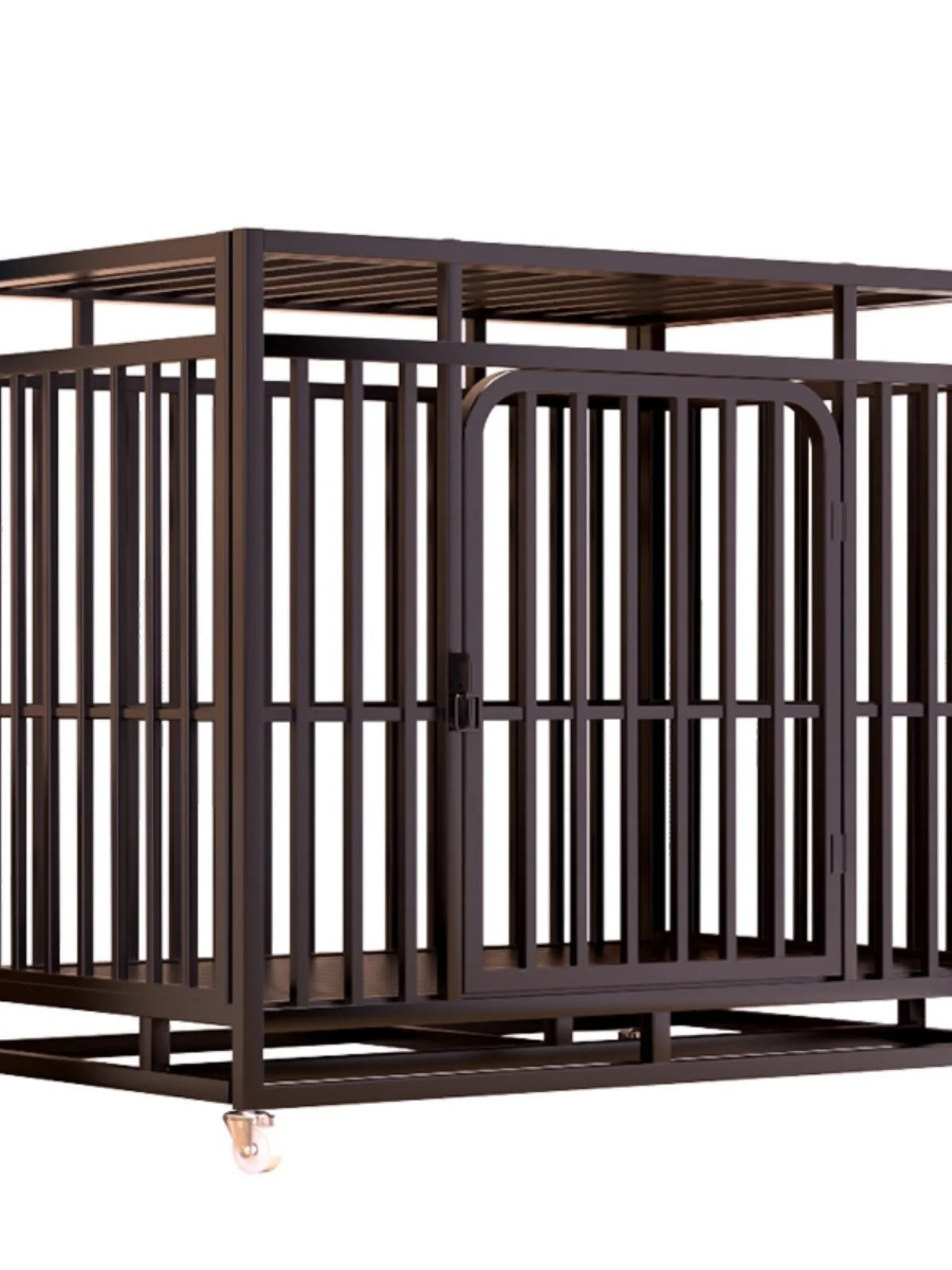 Large Indoor Dog Cage with Toilet Area - Premium Pet Enclosure for Medium to Large Dogs