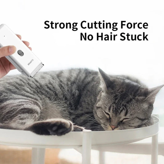 Professional Electric Dog Hair Clippers - Cordless Pet Grooming Trimmer Kit