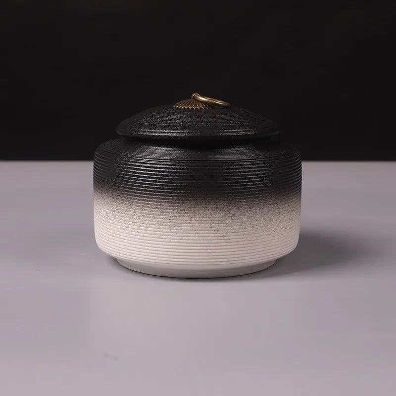 Ceramic Pet Memorial Urn - Beautiful Keepsake Box for Beloved Companions