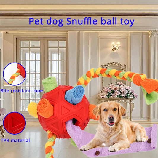 Dog Snuffle Ball - Interactive Foraging & Slow Feeding Training Toy | Petziverse
