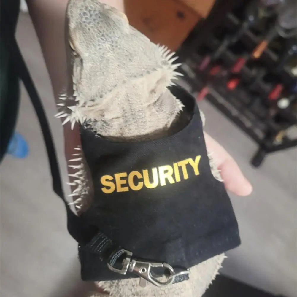 Premium Reptile Harness Vest - Professional Bearded Dragon Adventure System