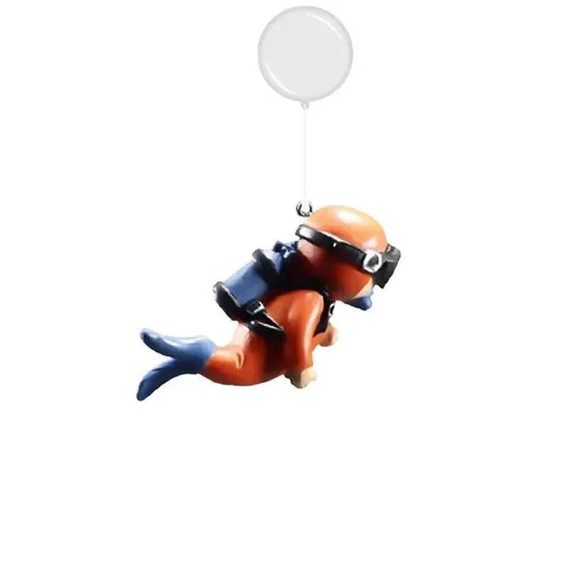 Floating Astronaut Diver Aquarium Ornament - Unique Fish Tank Decoration