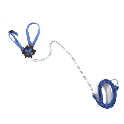 Soft Reptile Leash - Professional Velvet Training Harness for Turtles and Lizards