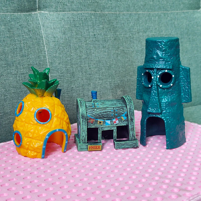 Aquarium Landscape Decoration - Creative Fish Tank Ornament Accessories