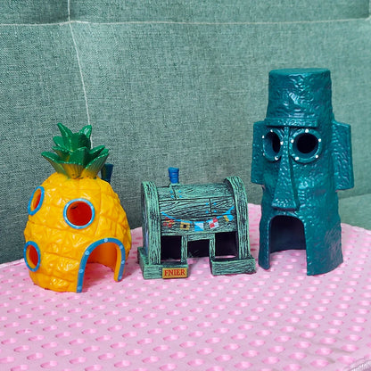 Aquarium Landscape Decoration - Creative Fish Tank Ornament Accessories