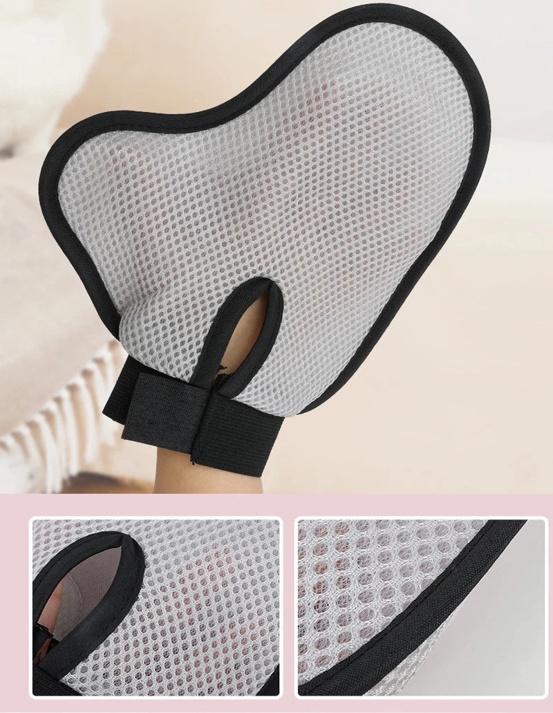 Pet Grooming Glove - Gentle Bath & Massage Brush for Cats & Dogs