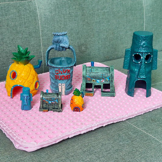 Aquarium Landscape Decoration - Creative Fish Tank Ornament Accessories