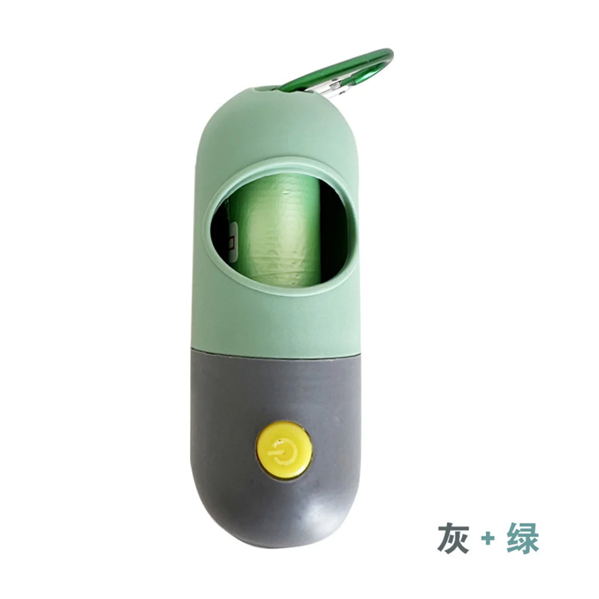 Premium LED Dog Poop Bag Dispenser - Illuminated Waste Bag System with Biodegradable Bags
