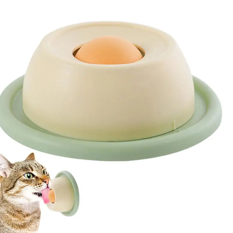 Interactive Cat Lick Mat - Rotating Slow Feeder & Puzzle Bowl | Petziverse