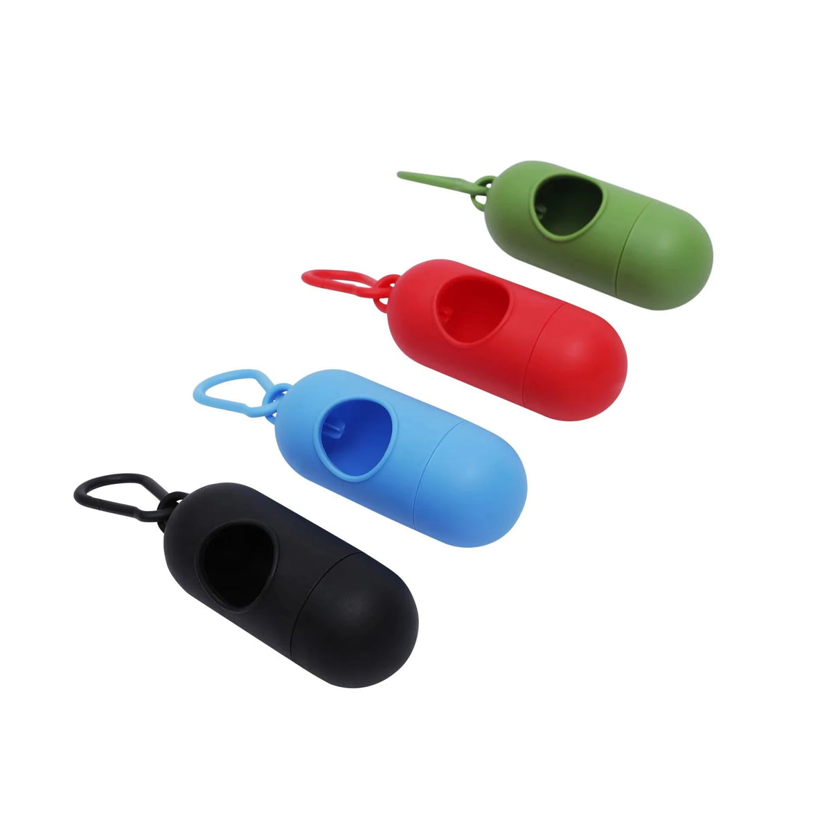 Premium LED Dog Poop Bag Dispenser - Illuminated Waste Bag System with Biodegradable Bags