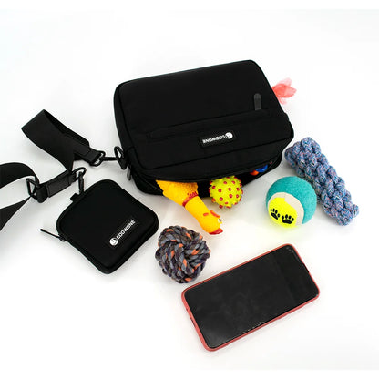 Waterproof Dog Treat Pouch - Training Bag with Built-in Poop Dispenser | Petziverse