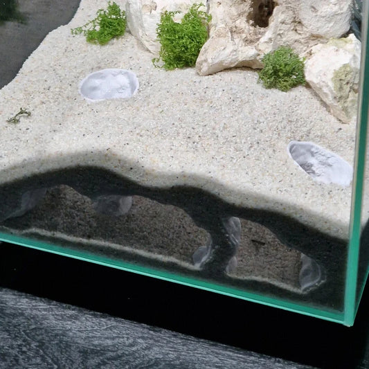 Premium 3D Printed Aquarium Cave - Professional Underground Shelter for TikTok Content