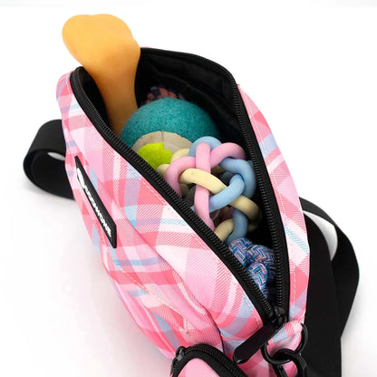 Waterproof Dog Treat Pouch - Training Bag with Built-in Poop Dispenser | Petziverse