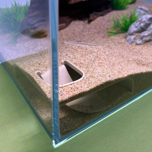 3D Printed Cave Shelter - Underground Hideout for Reptiles & Aquarium Fish
