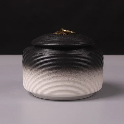 Ceramic Pet Memorial Urn - Beautiful Keepsake Box for Beloved Companions