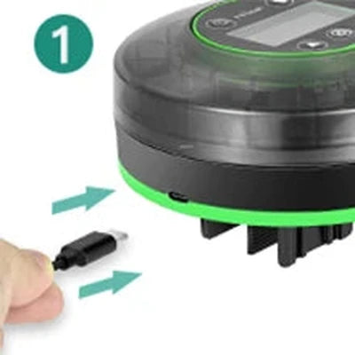 Professional Automatic Fish Feeder - Programmable Timer Dispenser with LCD Display