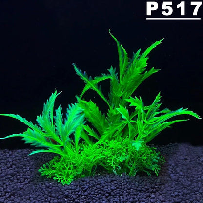 Artificial Aquarium Plants - Plastic Water Grass Fish Tank Decoration 5.5"
