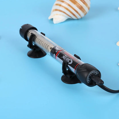 Adjustable Aquarium Heater - 25-300W Fish Tank Heating Rod with Automatic Thermostat