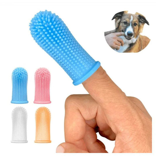 Premium Pet Finger Toothbrush - Professional Dental Care System for Dogs & Cats