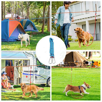 Interactive Dog Bungee Rope Toy - Hanging Exercise & Training System