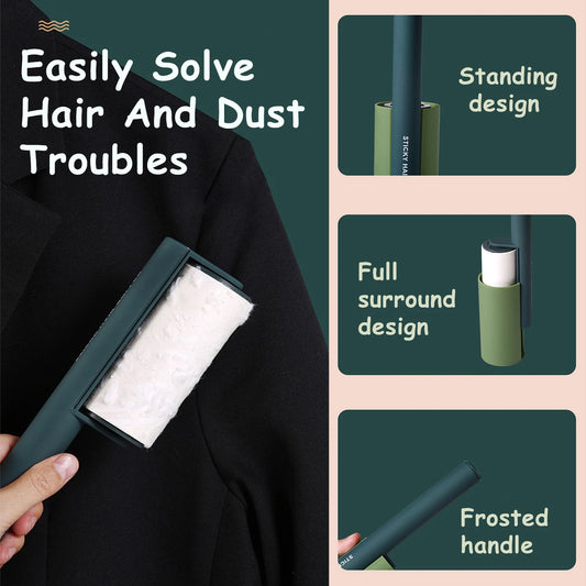 Premium Pet Hair Lint Roller - Professional Cleaning Tool with Dust-Proof Case