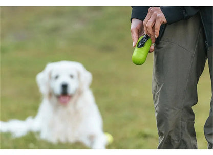 Premium LED Dog Poop Bag Dispenser - Illuminated Waste Bag System with Biodegradable Bags