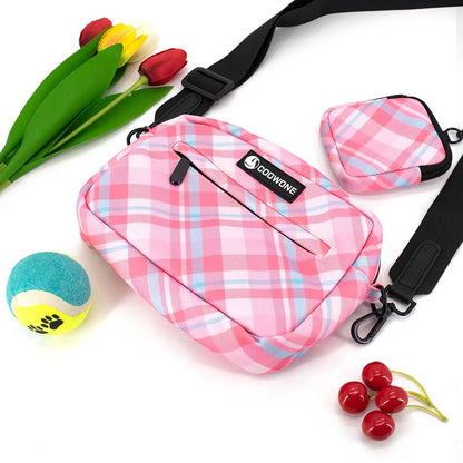 Waterproof Dog Treat Pouch - Training Bag with Built-in Poop Dispenser | Petziverse