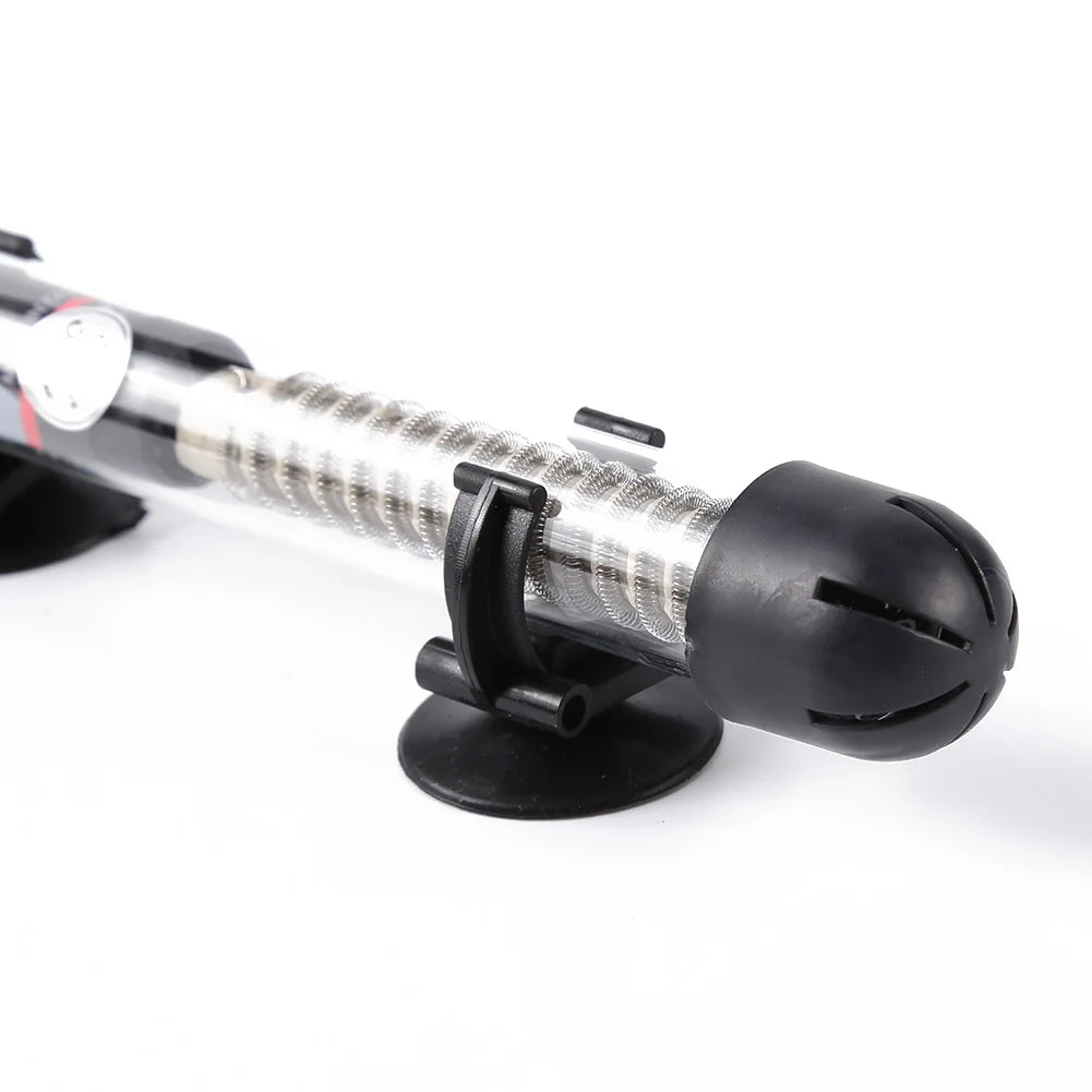 Adjustable Aquarium Heater - 25-300W Fish Tank Heating Rod with Automatic Thermostat