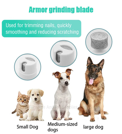 Professional Dog Hair Clippers - USB Rechargeable Silent Pet Grooming Trimmer