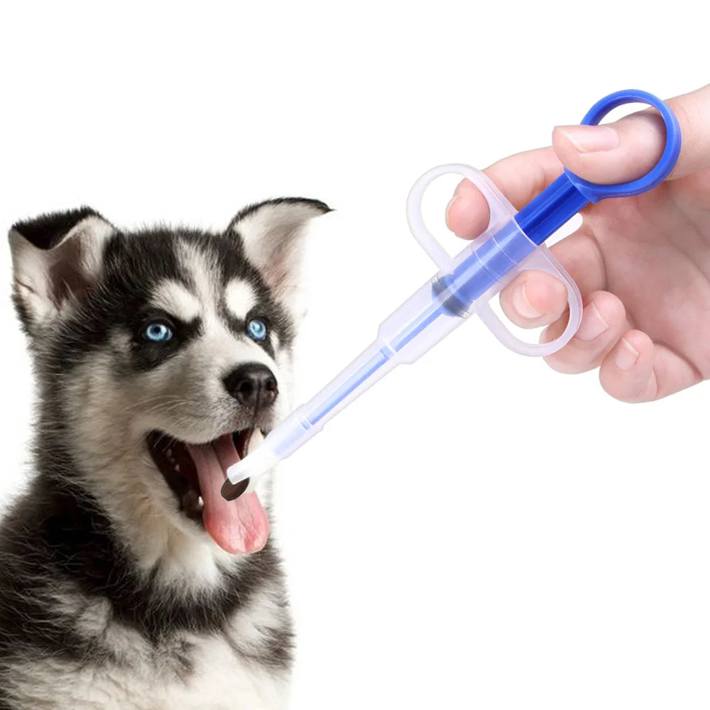 Professional Pet Medication Syringe - Pill Dispenser & Liquid Feeder for Dogs & Cats | Petziverse