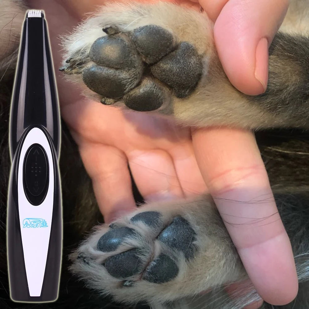 Professional Dog Grooming Clippers - USB Rechargeable Silent Pet Trimmer Kit