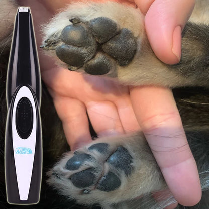 Professional Dog Grooming Clippers - USB Rechargeable Silent Pet Trimmer Kit