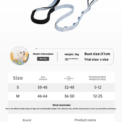 Breathable Dog Vest Harness - Waterproof Chest Strap Walking System