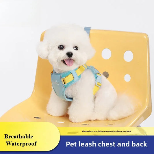 Breathable Dog Vest Harness - Waterproof Chest Strap Walking System