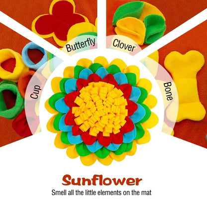 🐕 Premium Dog Snuffle Mat - Interactive Feeding Puzzle by Petziverse