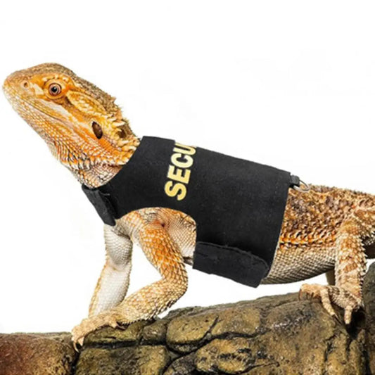 Premium Reptile Harness Vest - Professional Bearded Dragon Adventure System