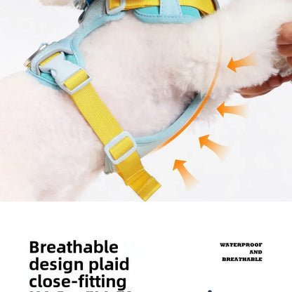 Breathable Dog Vest Harness - Waterproof Chest Strap Walking System