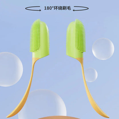 Silicone Finger Toothbrush for Dogs and Cats - Pet Dental Care Tool