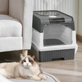 Self-Cleaning Litter Box